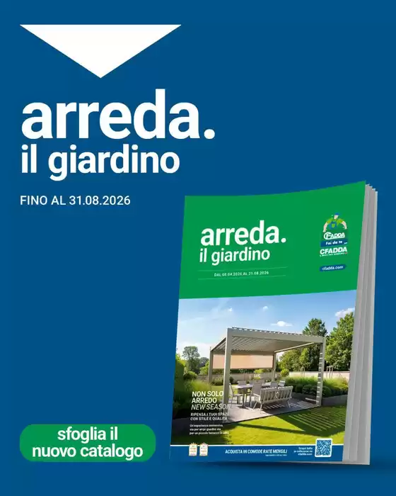 Volantino CFadda | Arreda il giardino | 2026-04-08T00:00:00.000Z - 2026-08-31T00:00:00.000Z