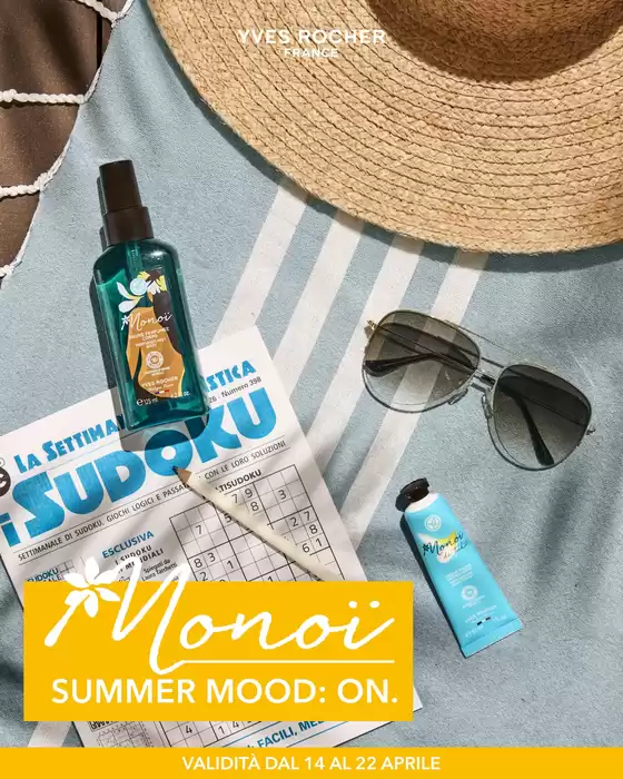 Volantino Yves Rocher a Robegano Di Salzano | VALIDITÀ DAL 14 AL 22 APRILE | 2026-04-14T00:00:00.000Z - 2026-04-22T00:00:00.000Z