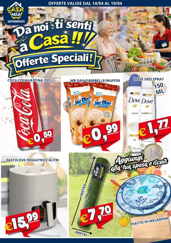 Volantino A Casa Mia a Intra | Da noi ti senti a casa! | 2026-04-14T00:00:00.000Z - 2026-04-19T00:00:00.000Z