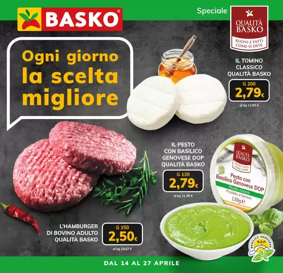 Volantino Basko | Speciale Qualità Basko | 2026-04-14T00:00:00.000Z - 2026-04-27T00:00:00.000Z