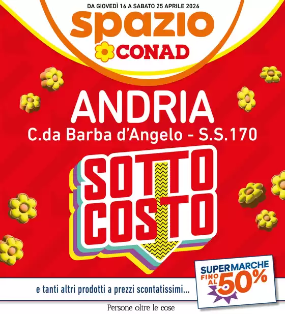 Volantino Spazio Conad | SOTTOCOSTO | 2026-04-16T00:00:00.000Z - 2026-04-25T00:00:00.000Z