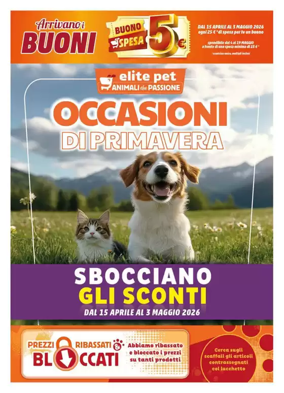 Volantino Elite Pet | Le nostre migliori offerte per te | 2026-04-15T00:00:00.000Z - 2026-05-03T00:00:00.000Z
