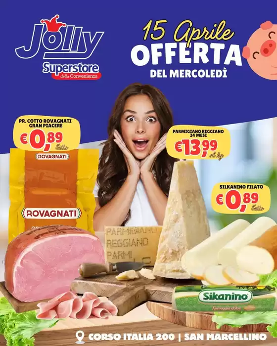 Volantino Jolly Market | Offerta | 2026-04-15T00:00:00.000Z - 2026-04-15T00:00:00.000Z