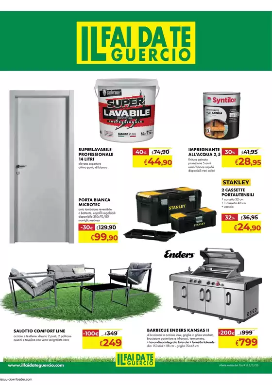 Volantino Faidate Guercio a Canaro | Dal 16/04 al 03/05 | 2026-04-16T00:00:00.000Z - 2026-05-03T00:00:00.000Z