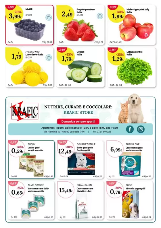 Volantino Re Mercato Lucrezia | Settimanale | 2026-04-15T00:00:00.000Z - 2026-04-20T00:00:00.000Z