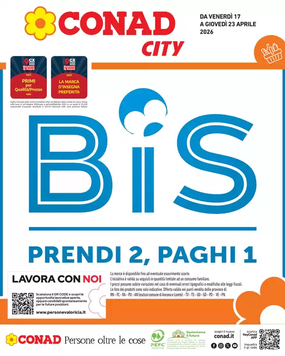 Volantino Conad City | BIS | 2026-04-17T00:00:00.000Z - 2026-04-23T00:00:00.000Z