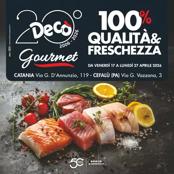 Volantino Decò | 100% qualita&freschezza | 2026-04-17T00:00:00.000Z - 2026-04-27T00:00:00.000Z