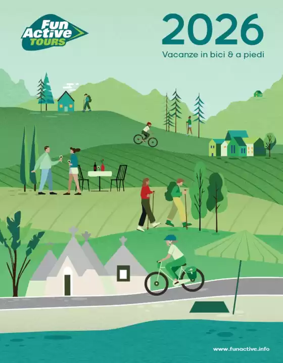 Volantino Fun active tours a Sant'Agata Bolognese | Catalogo 2026 | 2026-04-15T00:00:00.000Z - 2026-12-31T00:00:00.000Z
