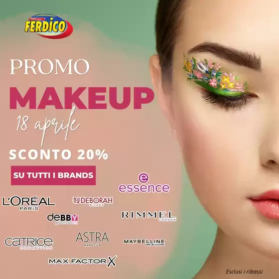 Volantino Ferdico a Cislago | Promo makeup | 2026-04-18T00:00:00.000Z - 2026-04-18T00:00:00.000Z