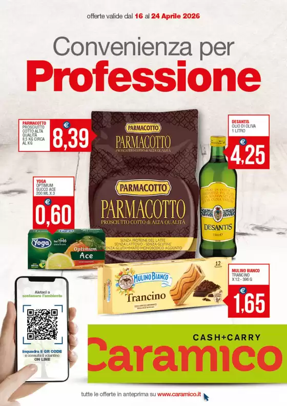 Volantino Caramico | Convenienza per Professione | 2026-04-16T00:00:00.000Z - 2026-04-24T00:00:00.000Z