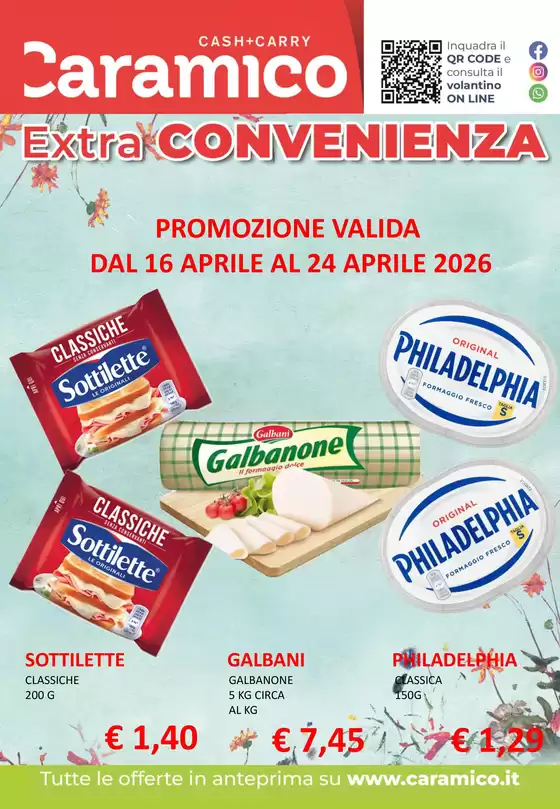 Volantino Caramico | Extra convenienza | 2026-04-16T00:00:00.000Z - 2026-04-24T00:00:00.000Z