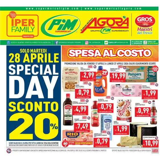 Volantino Pim | Spesa al costo | 2026-04-17T00:00:00.000Z - 2026-04-28T00:00:00.000Z