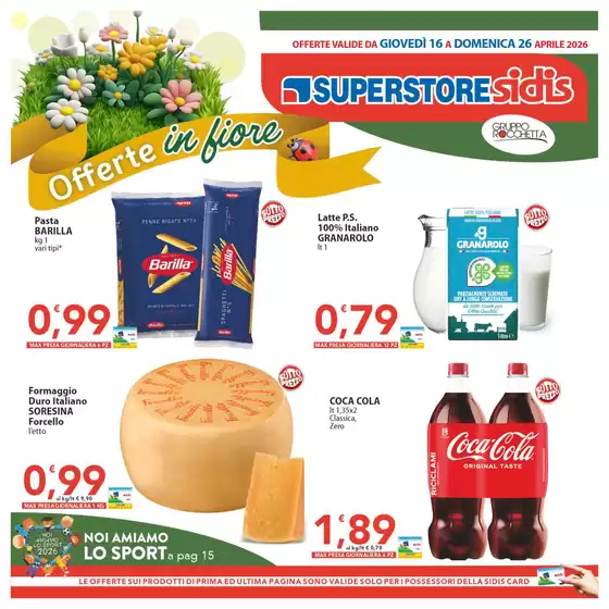 Volantino Sidis | Offerte In Fiore | 2026-04-16T00:00:00.000Z - 2026-04-26T00:00:00.000Z