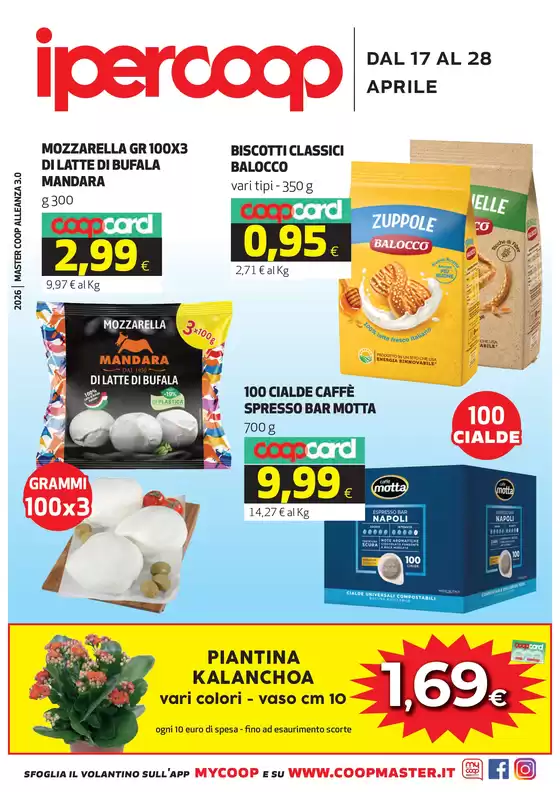 Volantino Ipercoop | dal 17 al 28 APRILE | 2026-04-17T00:00:00.000Z - 2026-04-28T00:00:00.000Z