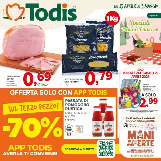 Volantino Todis | Speciale picnic & barbecue | 2026-04-23T00:00:00.000Z - 2026-07-05T00:00:00.000Z