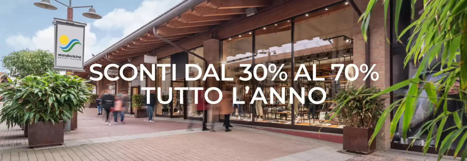 Volantino Mondovicino Outlet Village a Cosseria | Sconti dal 30% al 70% | 2026-04-16T00:00:00.000Z - 2026-04-30T00:00:00.000Z