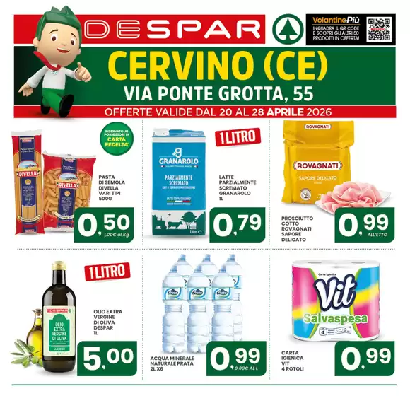 Volantino Despar | Prezzi tondi | 2026-04-20T00:00:00.000Z - 2026-04-28T00:00:00.000Z