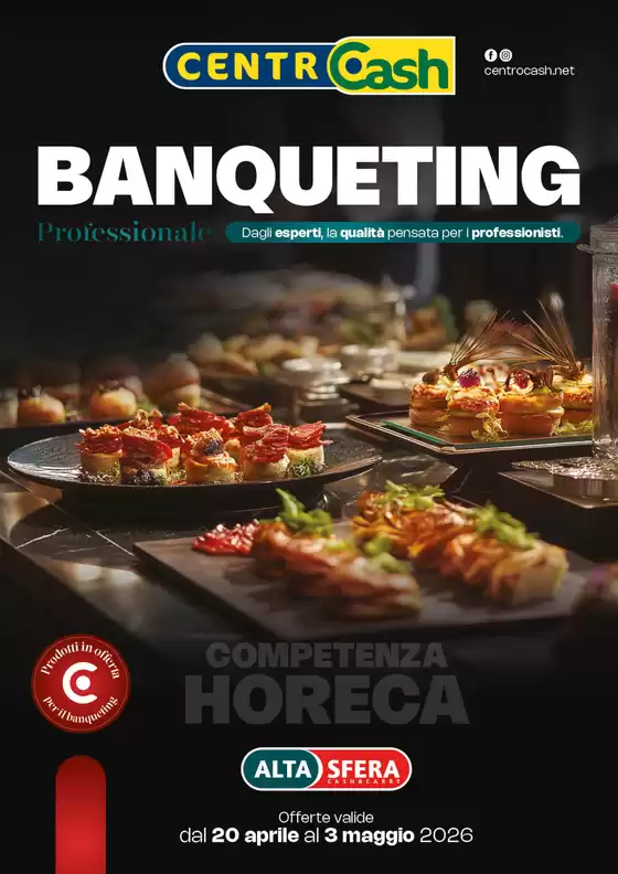 Volantino Centro Cash | Banqueting | 2026-04-20T00:00:00.000Z - 2026-05-03T00:00:00.000Z