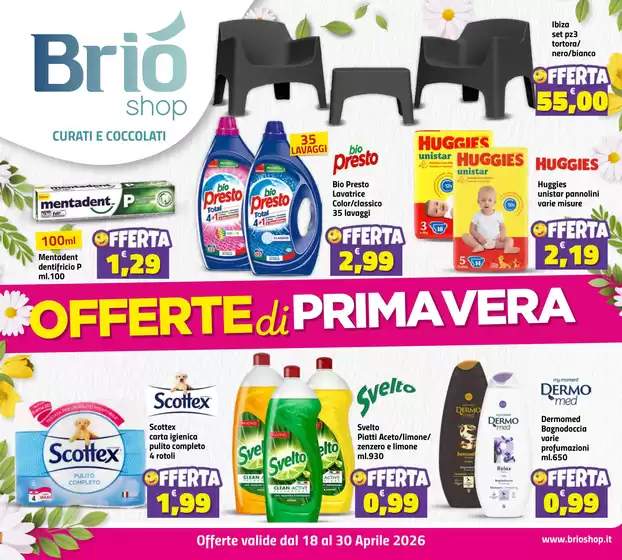 Volantino Briò Shop | Offerte di primavera | 2026-04-20T00:00:00.000Z - 2026-04-30T00:00:00.000Z