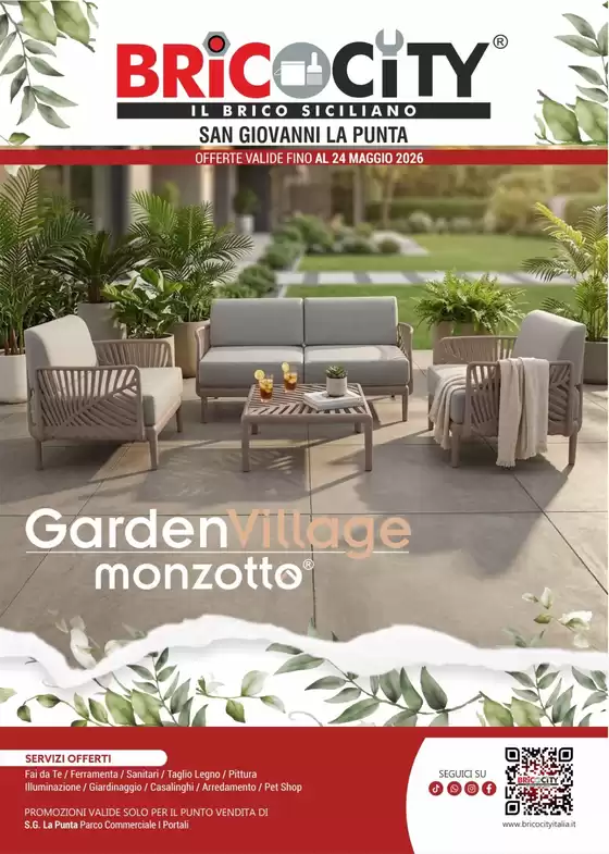 Volantino Bricocity | Garden Village | 2026-04-20T00:00:00.000Z - 2026-05-24T00:00:00.000Z