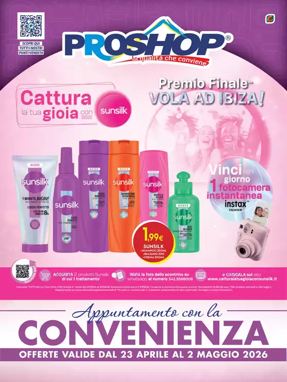 Volantino Proshop | Appuntamento con la convenienza | 2026-04-23T00:00:00.000Z - 2026-05-02T00:00:00.000Z