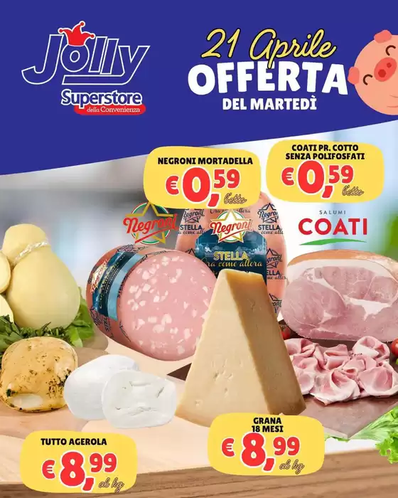 Volantino Jolly Market | Offerta | 2026-04-21T00:00:00.000Z - 2026-04-21T00:00:00.000Z