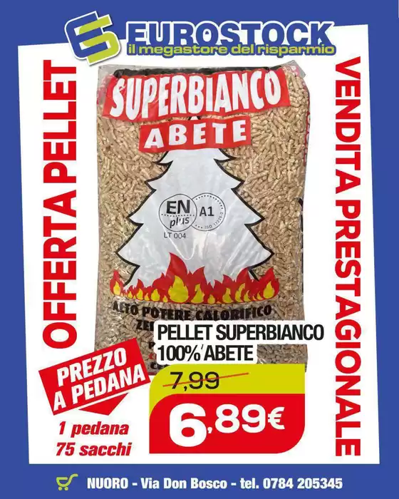 Volantino Eurostock | Offerta pellet | 2026-04-21T00:00:00.000Z - 2026-04-30T00:00:00.000Z