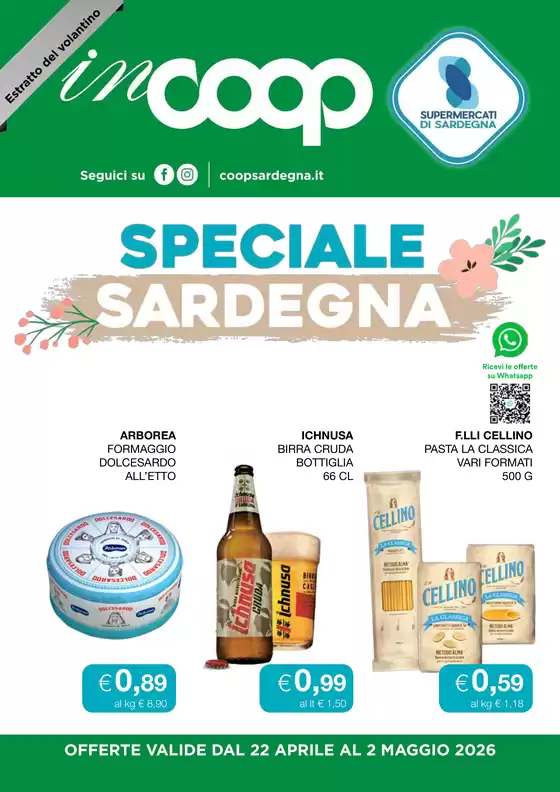 Volantino Coop | Speciale Sardegna | 2026-04-22T00:00:00.000Z - 2026-05-02T00:00:00.000Z