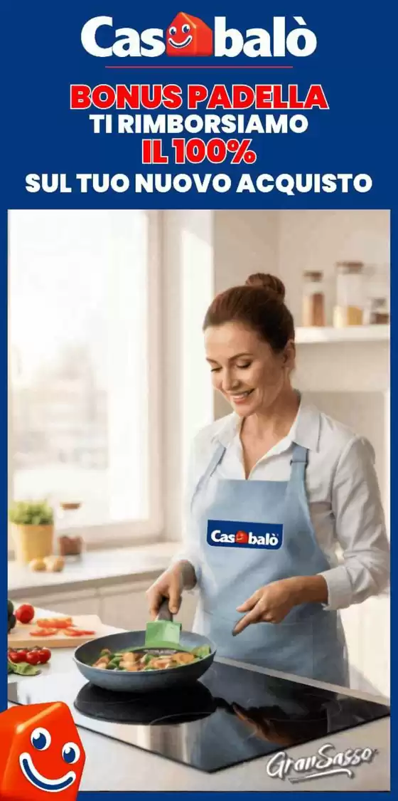 Volantino Casabalò a Ceranova | Bonus Padella  | 2026-04-21T00:00:00.000Z - 2026-04-30T00:00:00.000Z