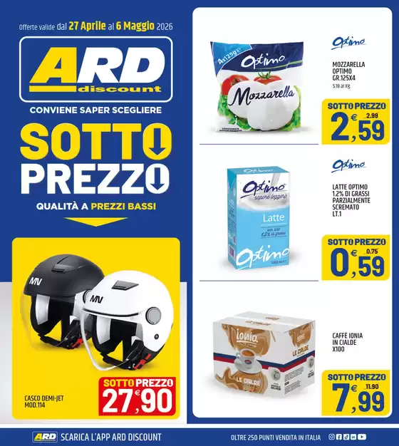 Volantino ARD Discount | Sotto Prezzo | 2026-04-27T00:00:00.000Z - 2026-05-06T00:00:00.000Z