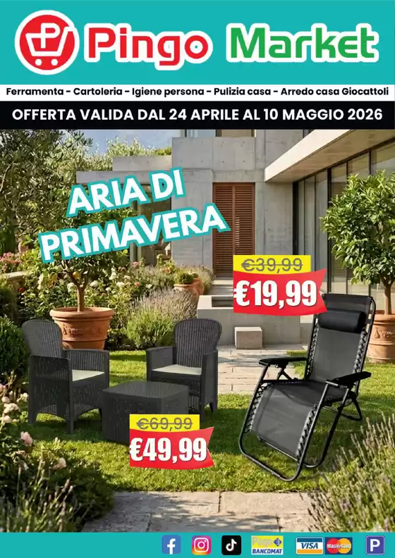 Volantino PingoMarket | Aria di Primavera | 2026-04-22T00:00:00.000Z - 2026-05-10T00:00:00.000Z