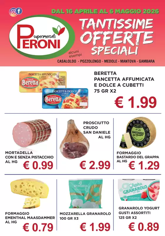 Volantino Supermercati Peroni | Tantissime offerte speciali | 2026-04-16T00:00:00.000Z - 2026-05-06T00:00:00.000Z