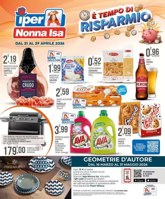 Volantino Iper Nonna Isa | E tempo di risparmio | 2026-03-16T00:00:00.000Z - 2026-05-31T00:00:00.000Z