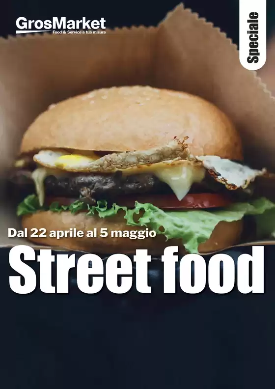 Volantino Sogegross | Street food | 2026-04-22T00:00:00.000Z - 2026-05-05T00:00:00.000Z