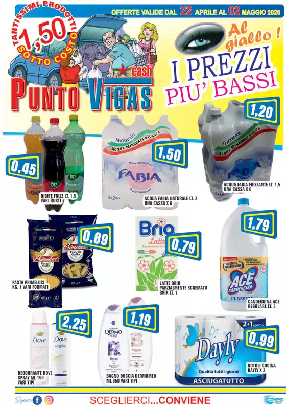 Volantino Punto Vigas | I prezzi piu bassi | 2026-04-22T00:00:00.000Z - 2026-05-02T00:00:00.000Z