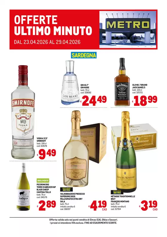 Volantino Metro | Offerte Ultimo Minuto - AREA 4 | 2026-04-23T00:00:00.000Z - 2026-04-29T00:00:00.000Z