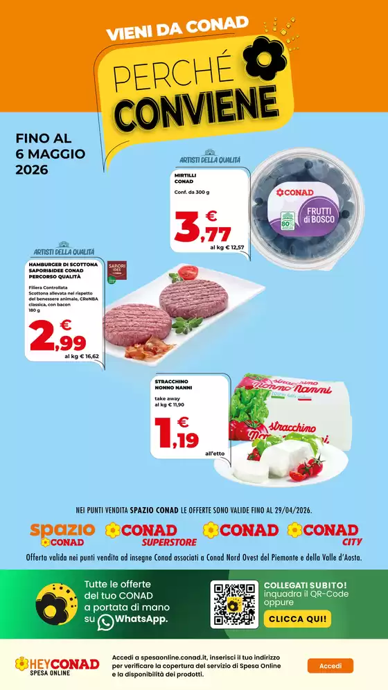 Volantino Spazio Conad | PERCHÉ CONVIENE  | 2026-04-22T00:00:00.000Z - 2026-05-06T00:00:00.000Z