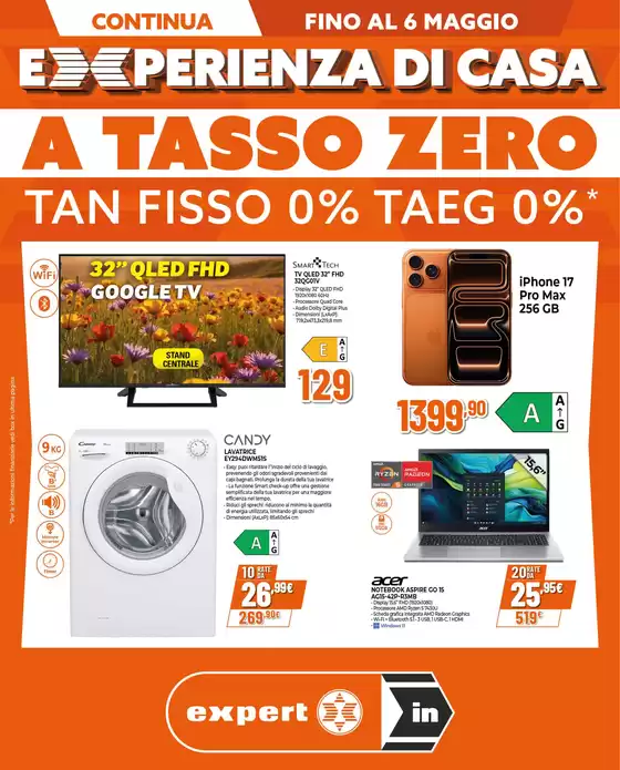 Volantino Ipercoop a Mombaruzzo | EXPERienza di casa | 2026-04-23T00:00:00.000Z - 2026-05-06T00:00:00.000Z