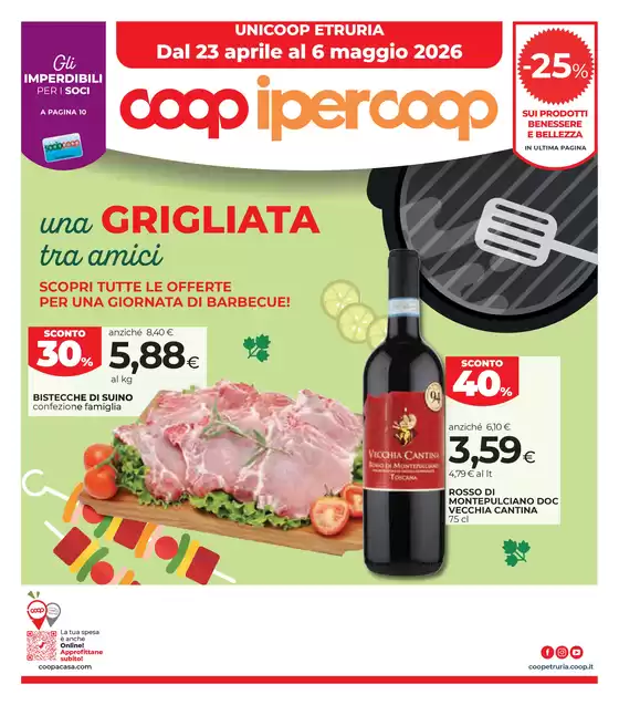 Volantino Coop | Dal 23 aprile al 6 maggio 2026 | 2026-04-23T00:00:00.000Z - 2026-05-06T00:00:00.000Z
