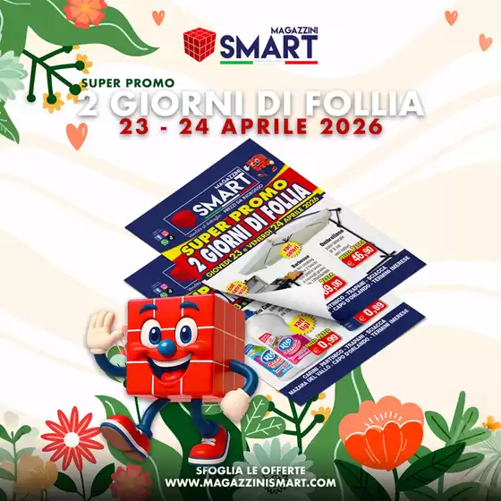 Volantino Magazzini Smart | Super promo | 2026-04-23T00:00:00.000Z - 2026-04-24T00:00:00.000Z