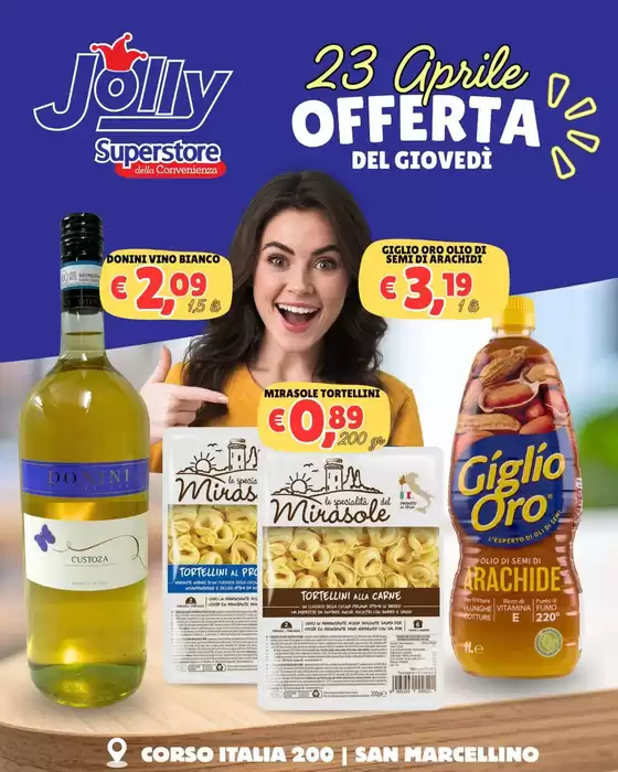Volantino Jolly Market | Offerta | 2026-04-23T00:00:00.000Z - 2026-04-23T00:00:00.000Z
