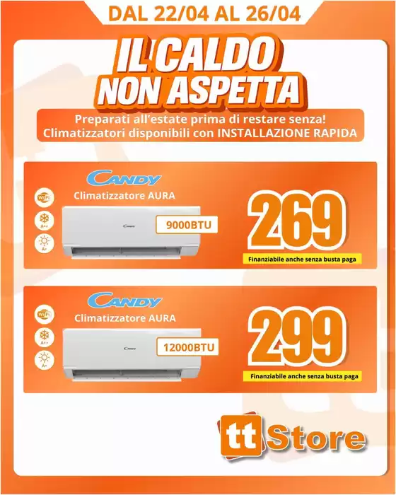 Volantino TT Store | Il caldo non aspetta | 2026-04-22T00:00:00.000Z - 2026-04-26T00:00:00.000Z