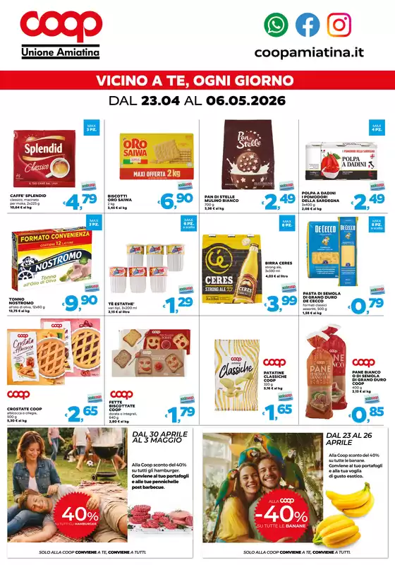 Volantino Coop | VICINO A TE, OGNI GIORNO | 2026-04-23T00:00:00.000Z - 2026-05-06T00:00:00.000Z
