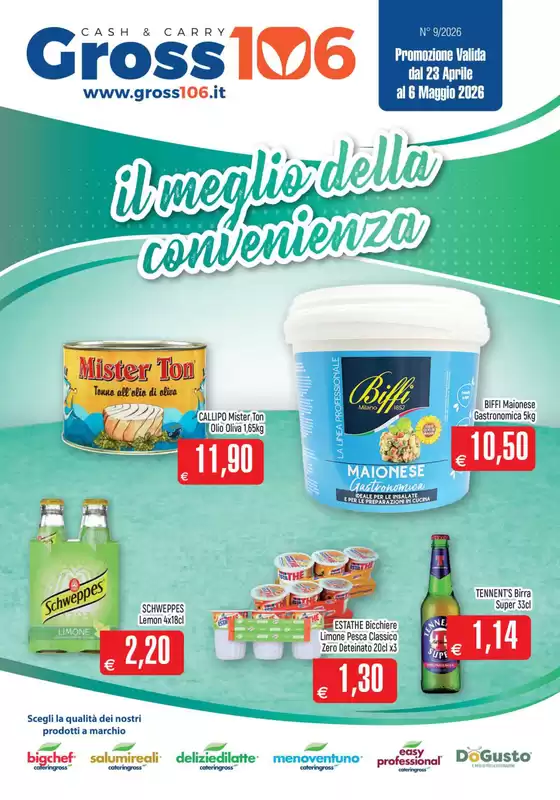 Volantino Gross 106 | Il meglio della convenienza | 2026-04-23T00:00:00.000Z - 2026-05-06T00:00:00.000Z