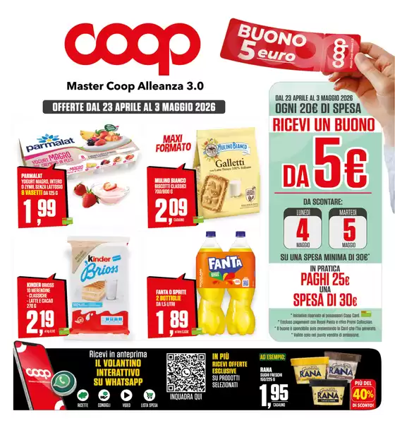 Volantino Superstore Coop | OFFERTE DAL 23 APRILE AL 3 MAGGIO 2026 | 2026-04-23T00:00:00.000Z - 2026-05-03T00:00:00.000Z
