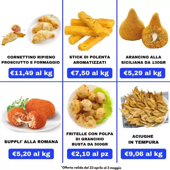 Volantino Zerotto Surgelati | Offerte valide dal 23 aprile al 3 maggio | 2026-04-23T00:00:00.000Z - 2026-05-03T00:00:00.000Z