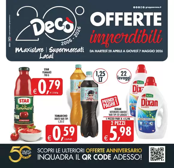Volantino Decò | Offerte imperdibili. | 2026-04-28T00:00:00.000Z - 2026-05-07T00:00:00.000Z