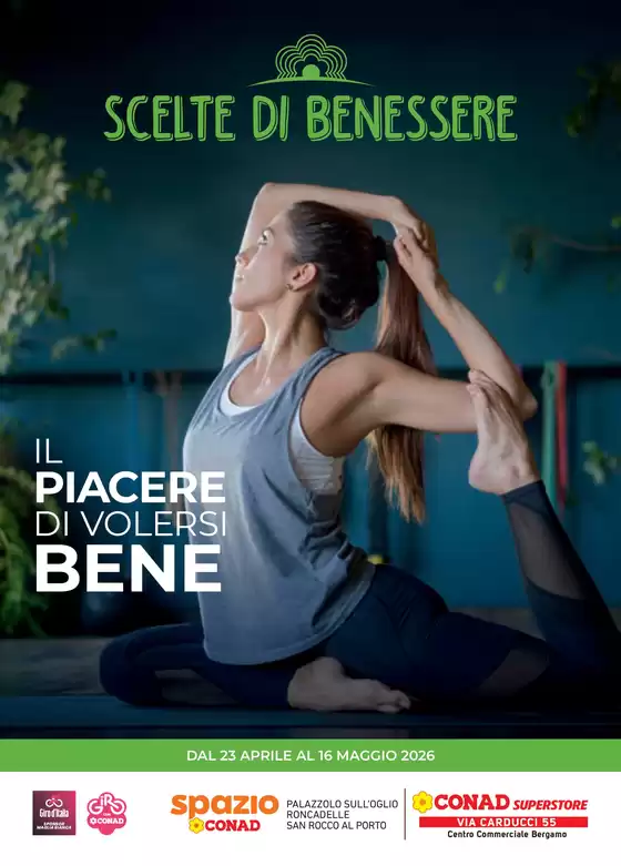 Volantino Spazio Conad | Catalogo Benessere | 2026-04-23T00:00:00.000Z - 2026-05-16T00:00:00.000Z