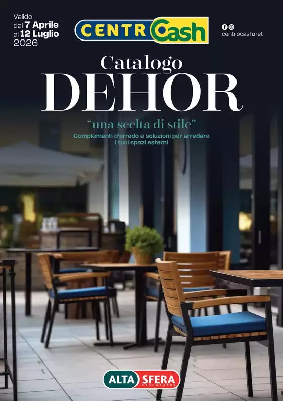 Volantino Centro Cash | Catalogo Dehor | 2026-04-07T00:00:00.000Z - 2026-07-12T00:00:00.000Z