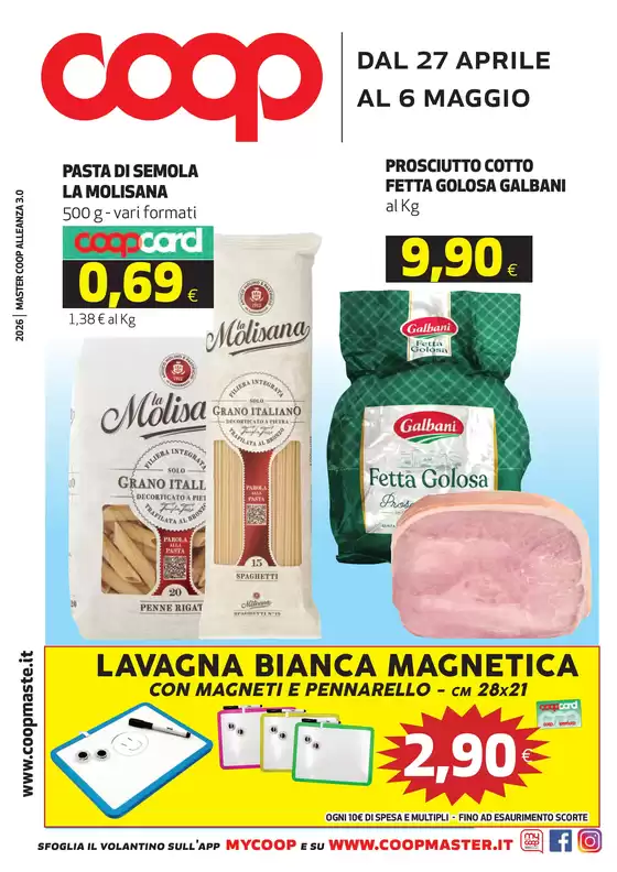 Volantino Coop | dal 27 aprile al 6 maggio | 2026-04-27T00:00:00.000Z - 2026-05-06T00:00:00.000Z